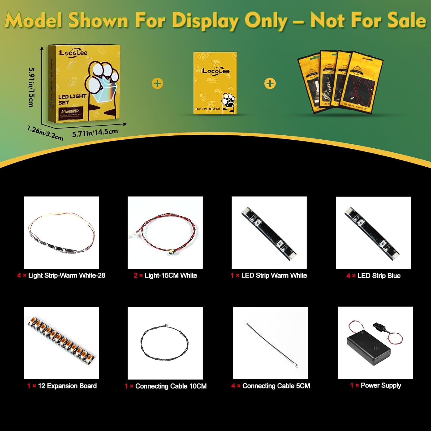 Light kit Compatible with Lego 76330 Logo - No Actual Model Only Lights, LED Lighting Accessories Compatible with Lego 76330 (Standard Version)