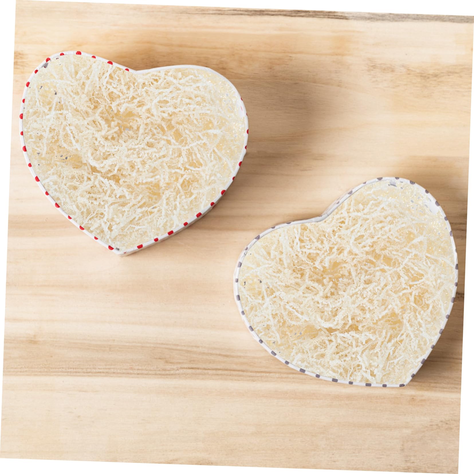 KOMBIUDA Déchiqueté Crinkle pour Remplissage De Boîtes Accessoires De pour Et Paniers De Saint-Valentin De Raffia