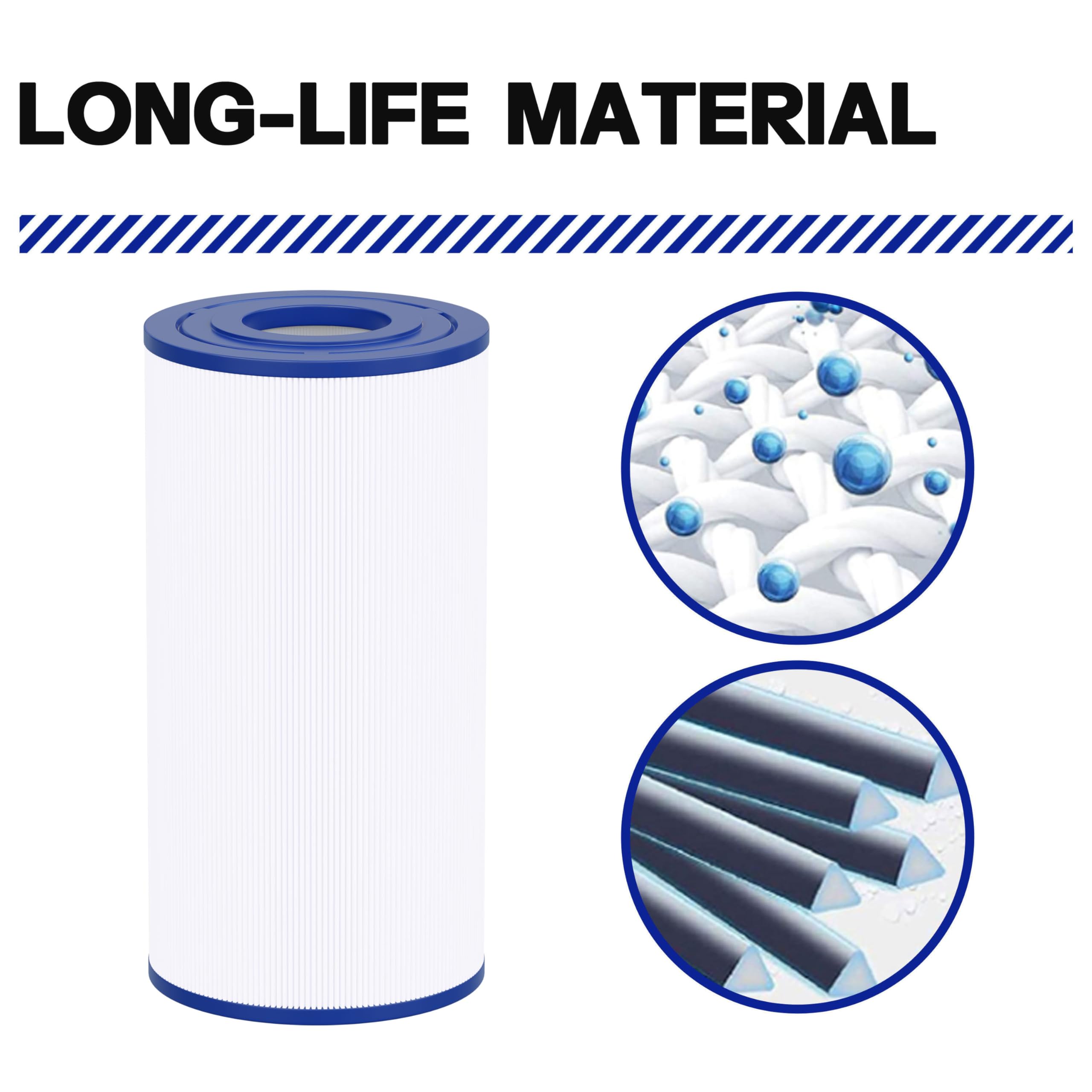 Lot de 2 filtres spa compatibles avec prb35-in, c-4335, fc-2385, fl1008, R173431, 03FIL1300