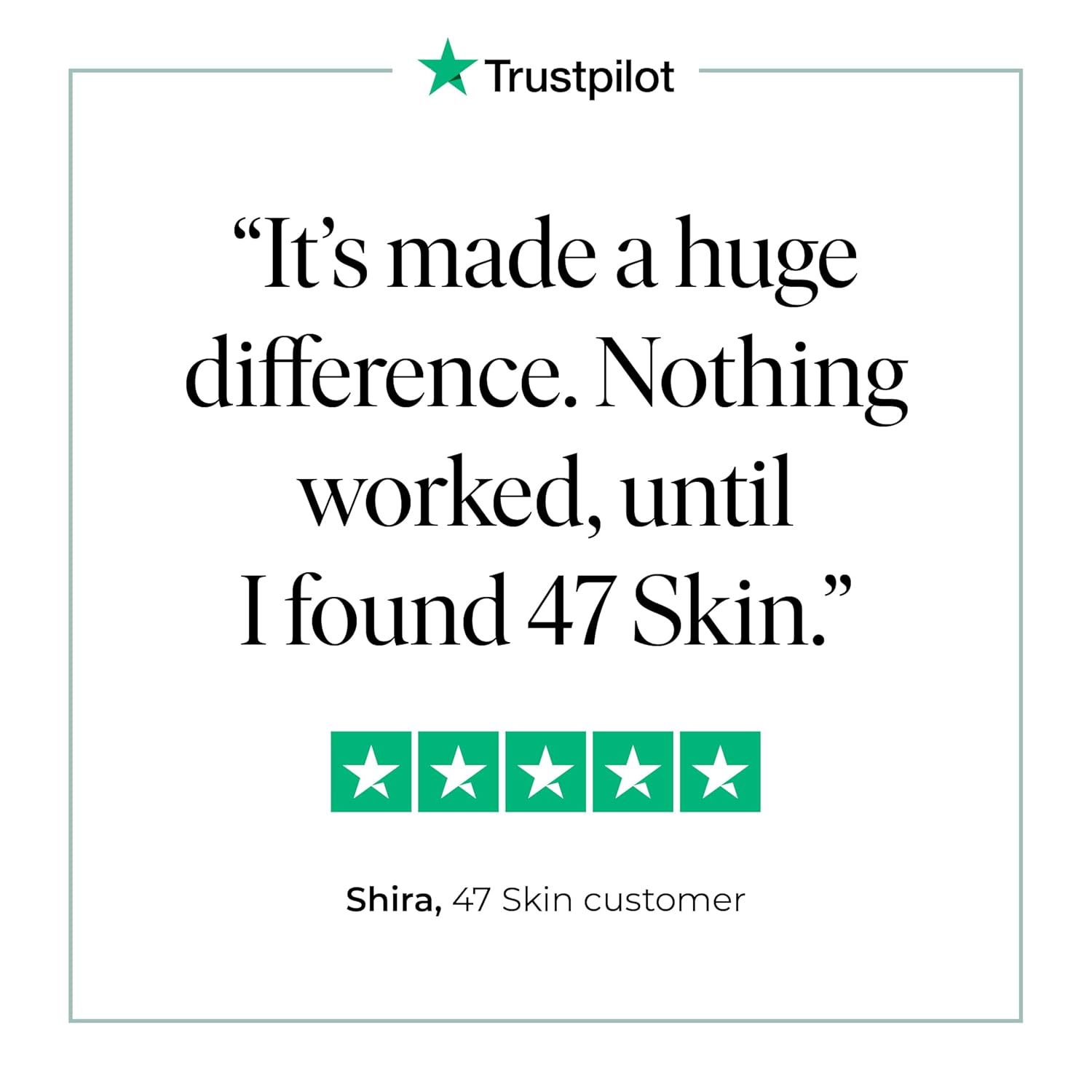 47 Skin Hydrating Face Serum for Clearing Acne and Scars, Anti-Blemish & Scar Repair Serum Skincare Treatment with Silver Chitoderm Smooth Skin Moisturiser Serum for All Skin Types (0.53) - Image 6