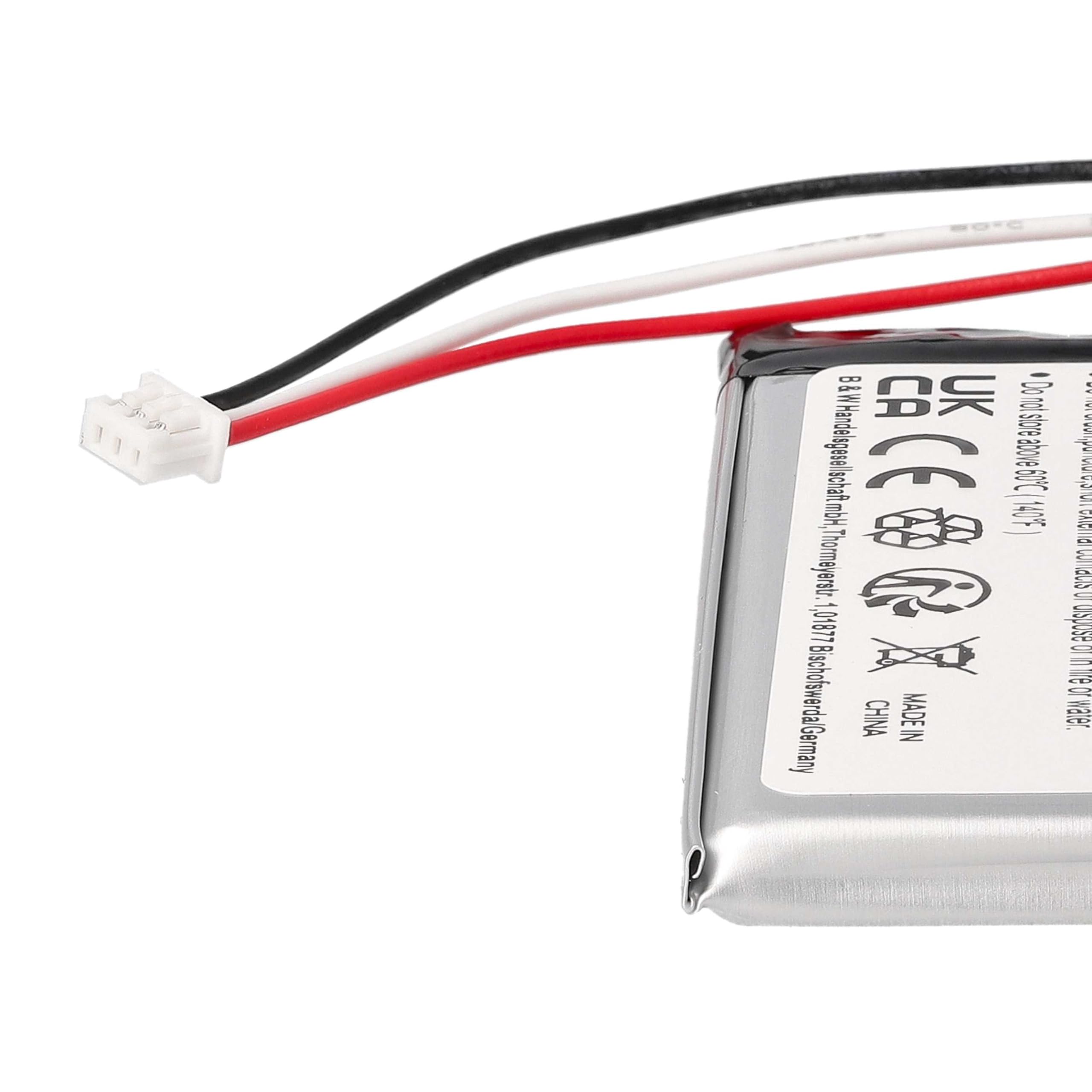 vhbw 5X batería Compatible con Ingenico Link 2500 Lector de Tarjetas Inteligentes NFC, Lector Smart Card (1200 mAh, 3,7 V, Li-Poli)