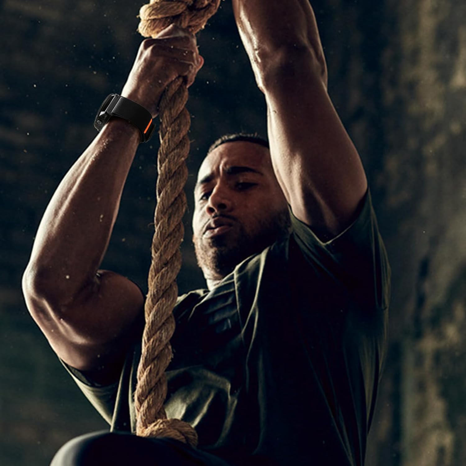 Bandletic Compatible with Garmin Fenix 5x Watch Band - 26mm Quick Fit Soft Sport Bands with G-Hook for Fenix 8 51mm/7X 6X Pro/5X Plus/Instinct 2X Solar/Enduro/Quatix/Tactix/Epix Pro2/D2 Bravo/Descent - Image 9