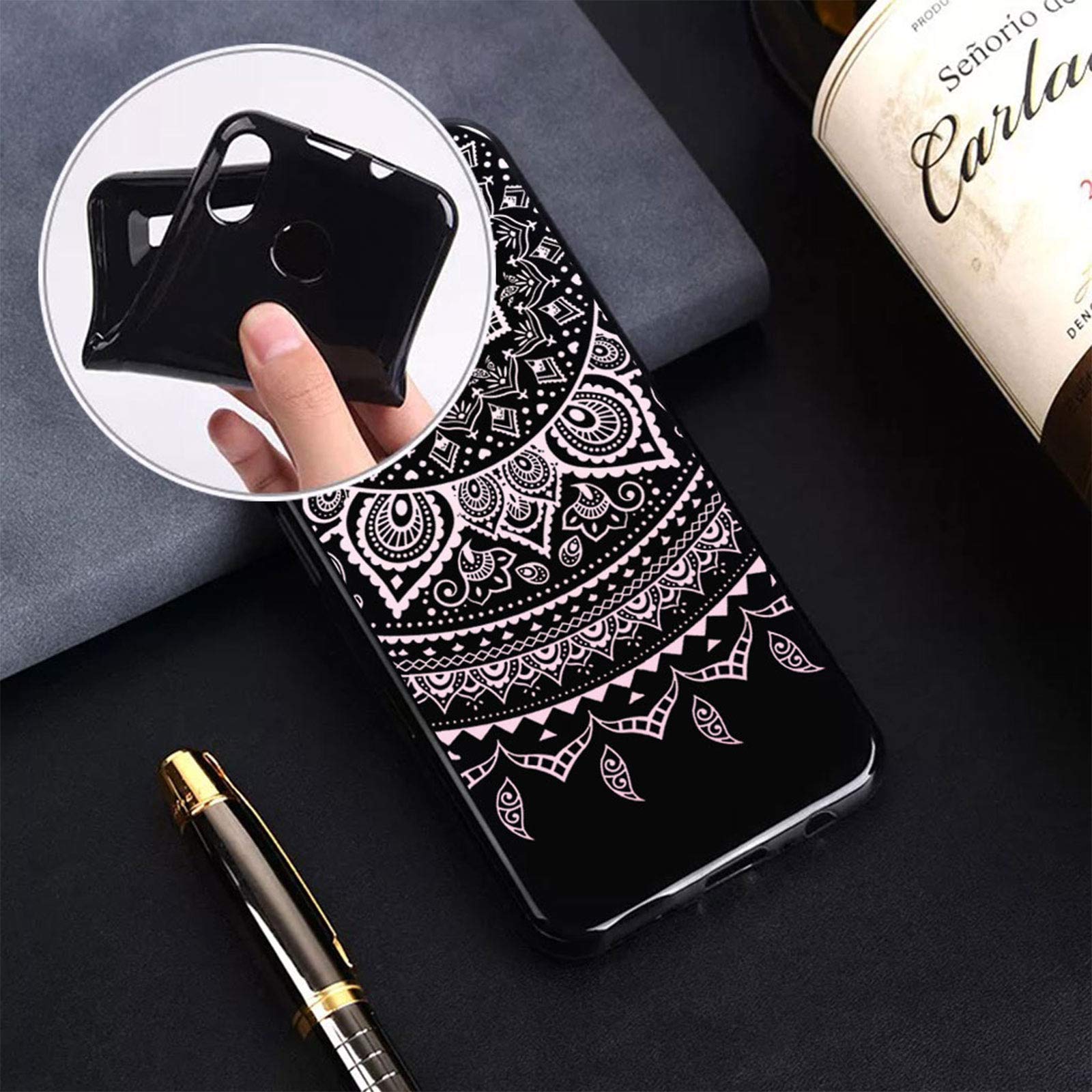 KJYF Custodia per Ulefone Note 13P (6.5), Trasparente Morbido TPU Custodie Protettivo, Ultra Sottile in Silicone Case Anti-Graffio Cover per Ulefone Note 13P - [2 Pezzi
