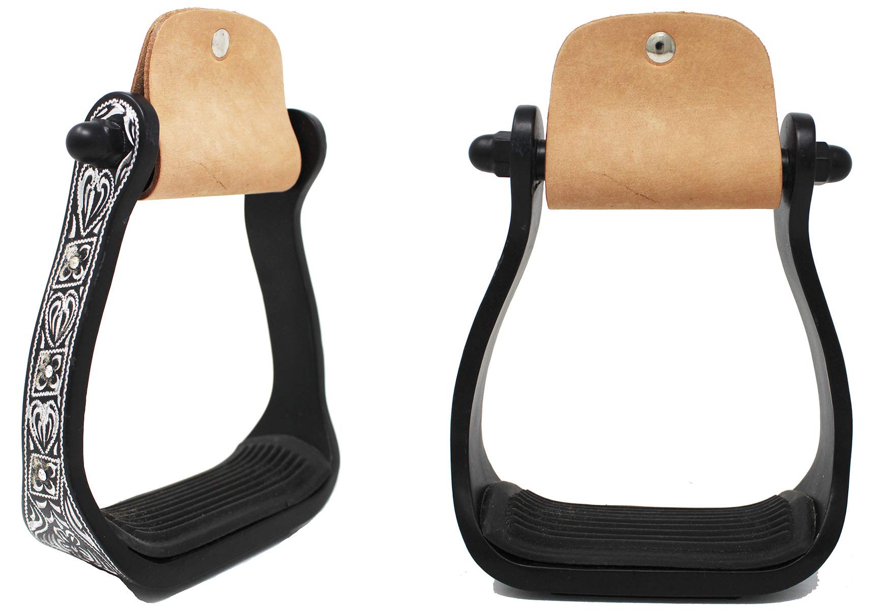 Challensger 51179 - Sella per cavalli, in alluminio, colore: nero