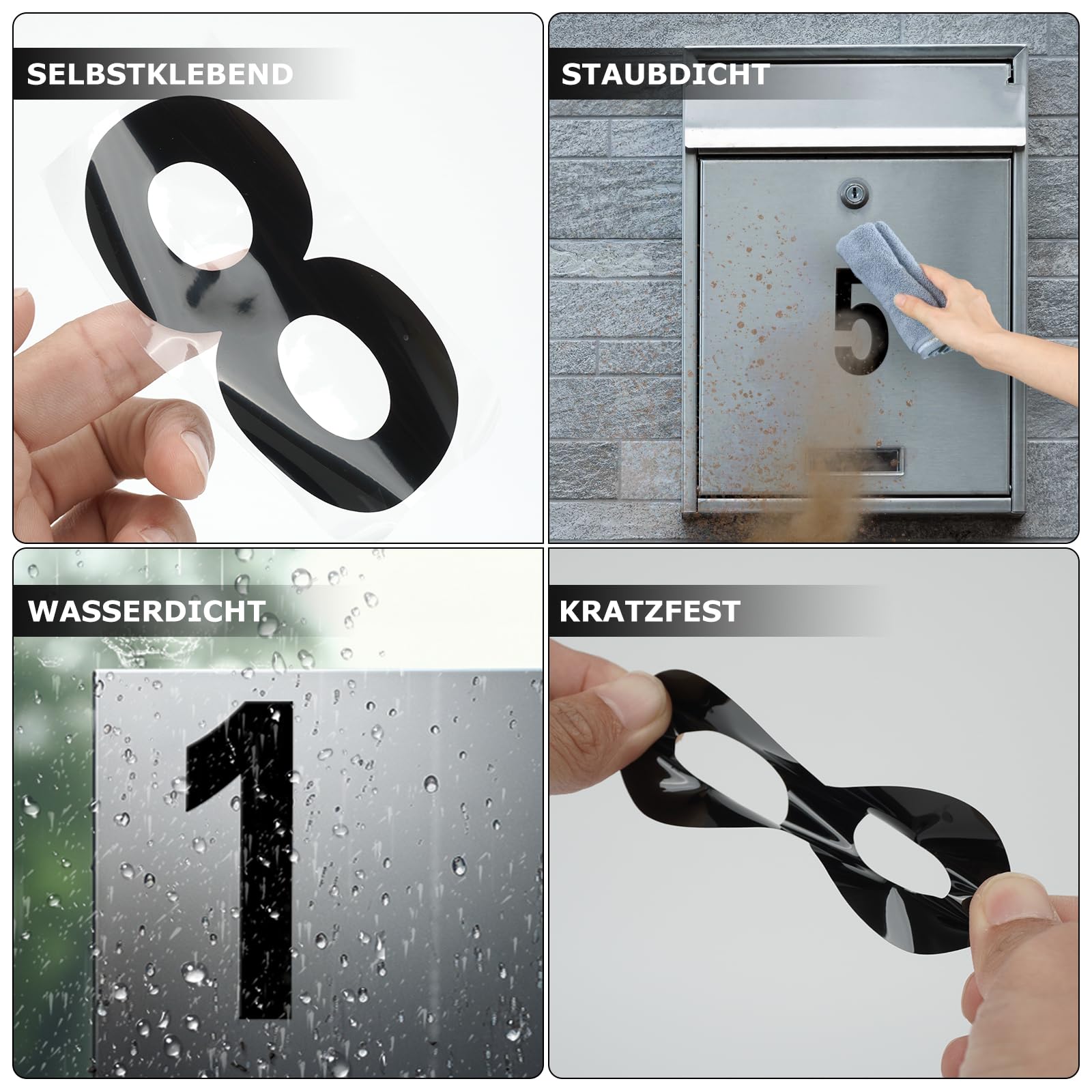 HERMA 4155 cijfer stickers 0-9, weerbestendig (lettergrootte 5 mm, 2