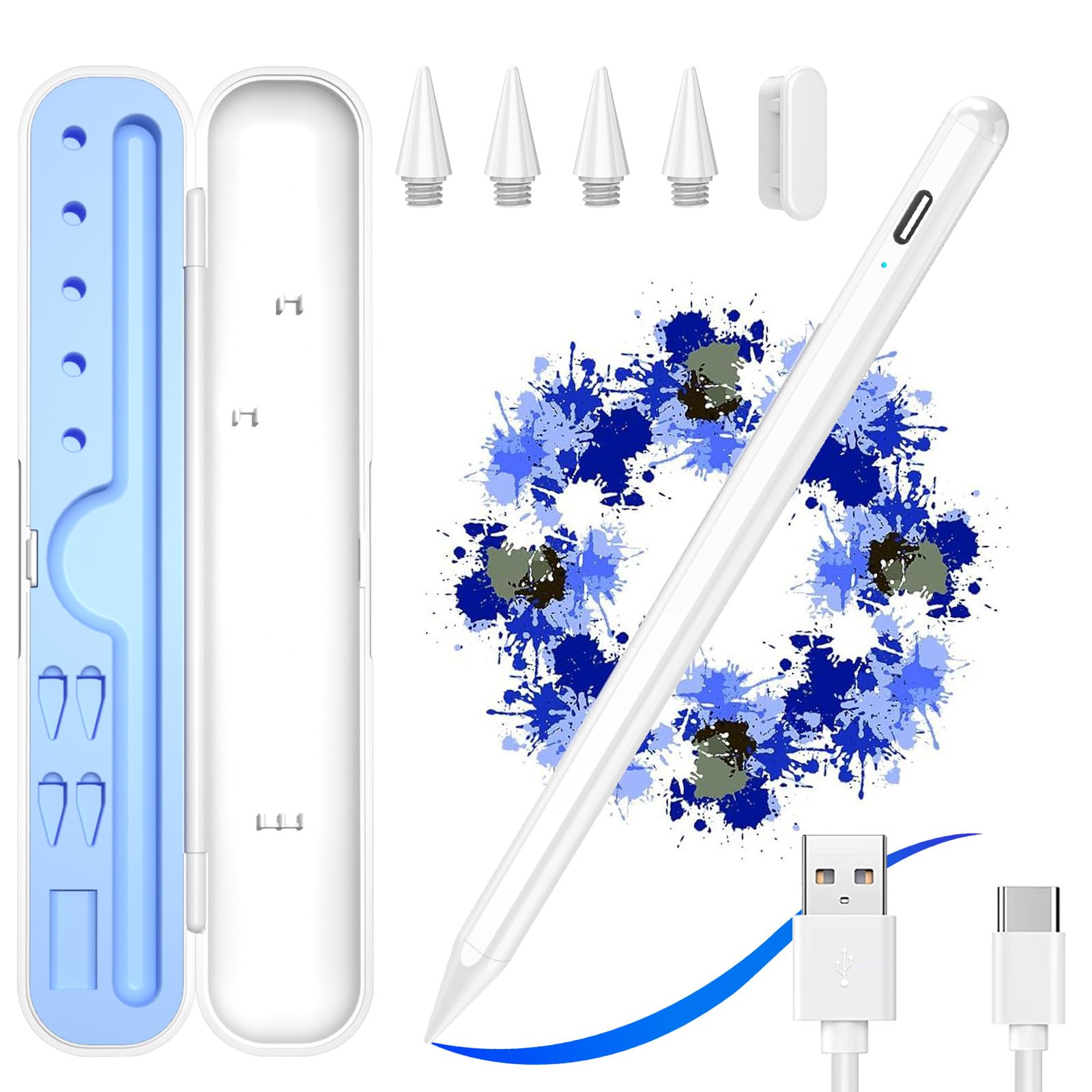 Amazon.com: MMK Pencil for iPad(2018-2023), Tilt Sensitivity iPad