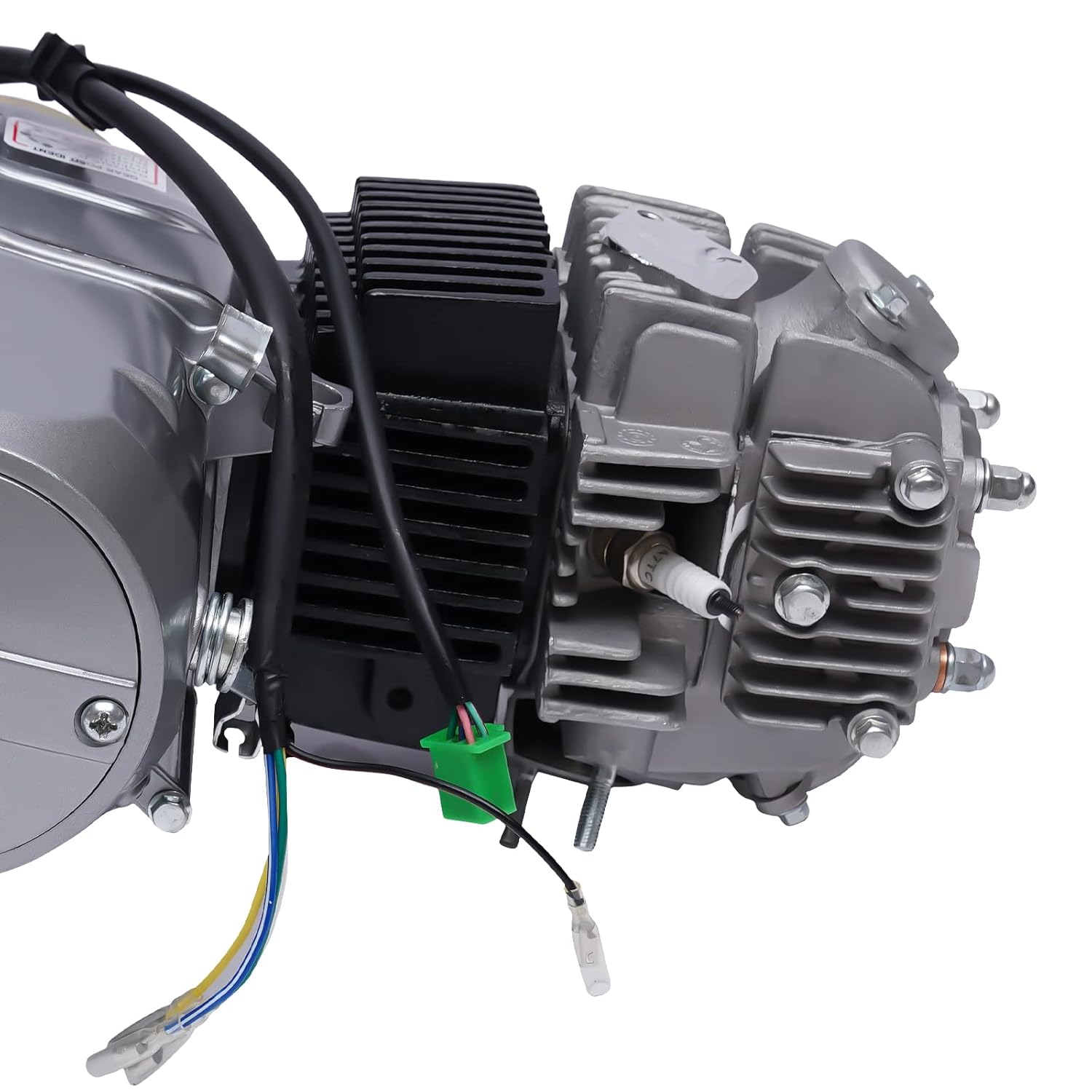 125CC 4 Stroke Motor Engine, Pit Dirt Bike ATV Quad with CDI/Single Cylinder/Air Cooling 4-Speed Manual Clutch Bike Engine Motor Complete Kit for Honda CRF50 CRF70 XR50 CT70 CT90 CT110