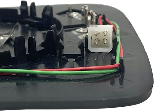 Miniatura 3 de Spieg Espejo lateral del pasajero de repuesto para DODGE Durango, JEEP Grand Cherokee 2011-2021 con sistema de detección de puntos ciegos con placa