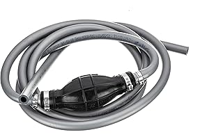 Quicksilver Outboard Motor Fuel Line with Built-In Primer Bulb