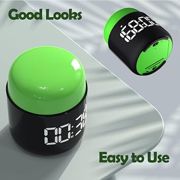 Large Display Table Timer and Stopwatch with Big Button Count Down & Up