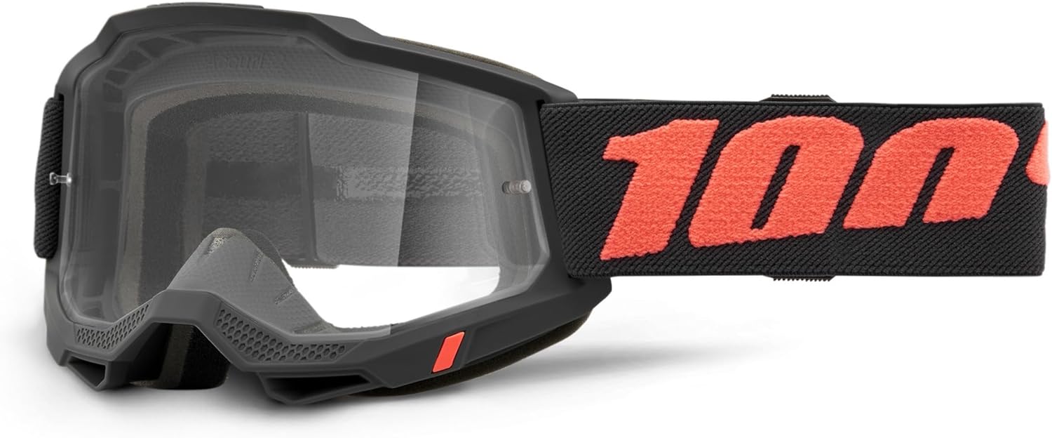 100% Accuri 2 Motocross & Mountain Biking Adult Goggles (Borego - Clear Lens)