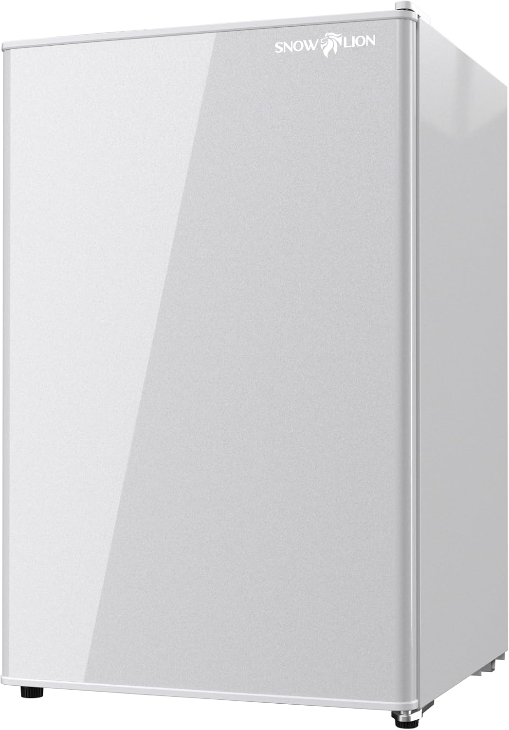 SnowLion Premium Undercounter/Freestanding Beverage Cooler & Mini Fridge 4.3 Cu.ft./122L with Reversible Solid Doors, Compact Refrigerator for Home, Restaurants, Commercial
