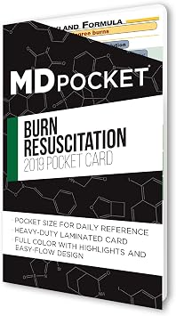 MDpocket - Burn Resuscitation Card