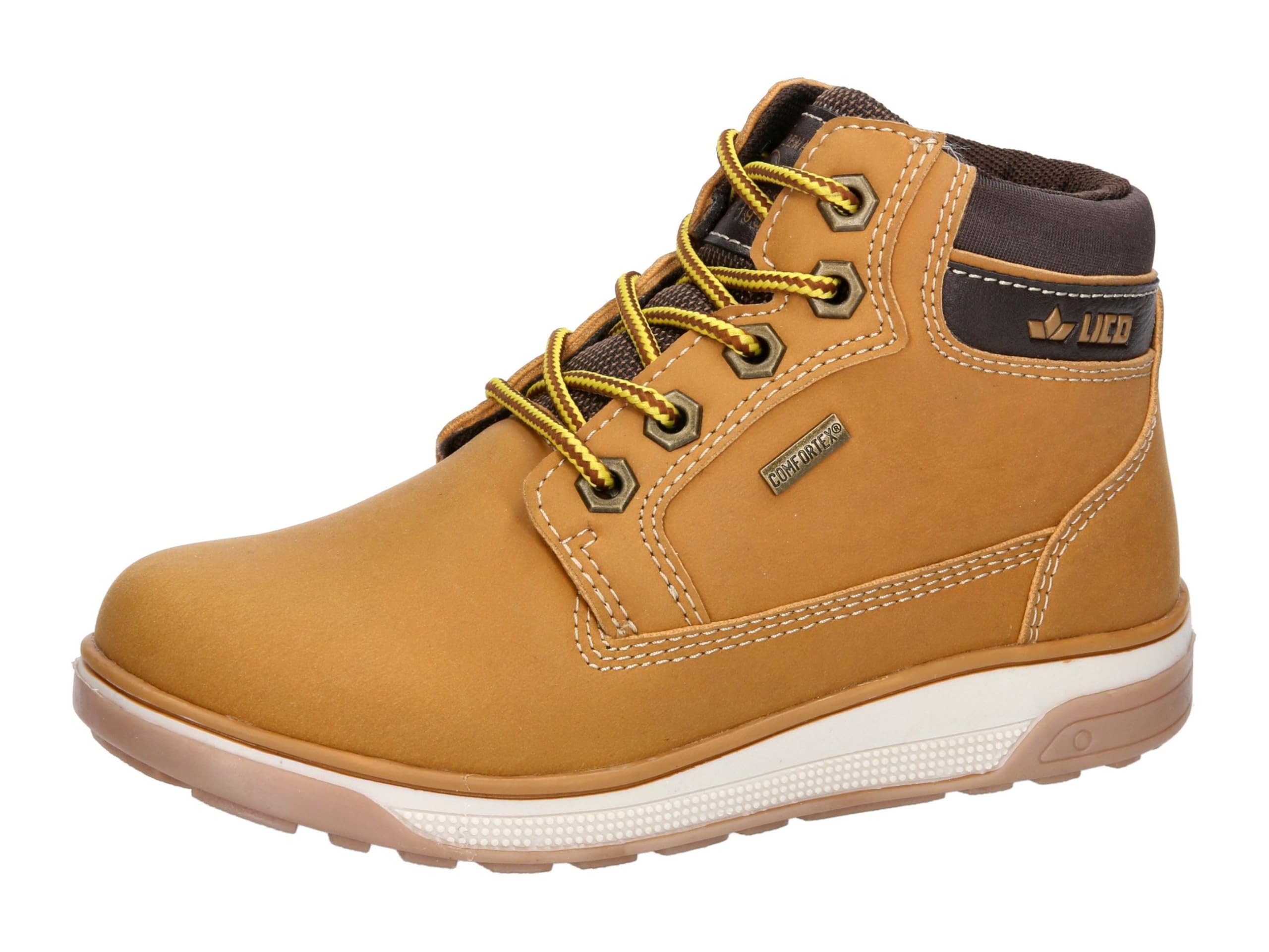 Lico Gabrio Boys' Snow Boots, Beige Brown, 10.5 UK Child
