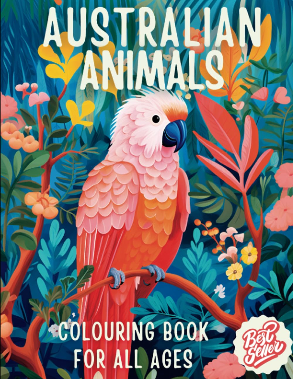 Wildlife Wonders: Australian Animals Colouring Book: Australian Animals Coloring Book: Explore and Colour the Wonders of Down Under (Wildlife Wonders Coloring Books)