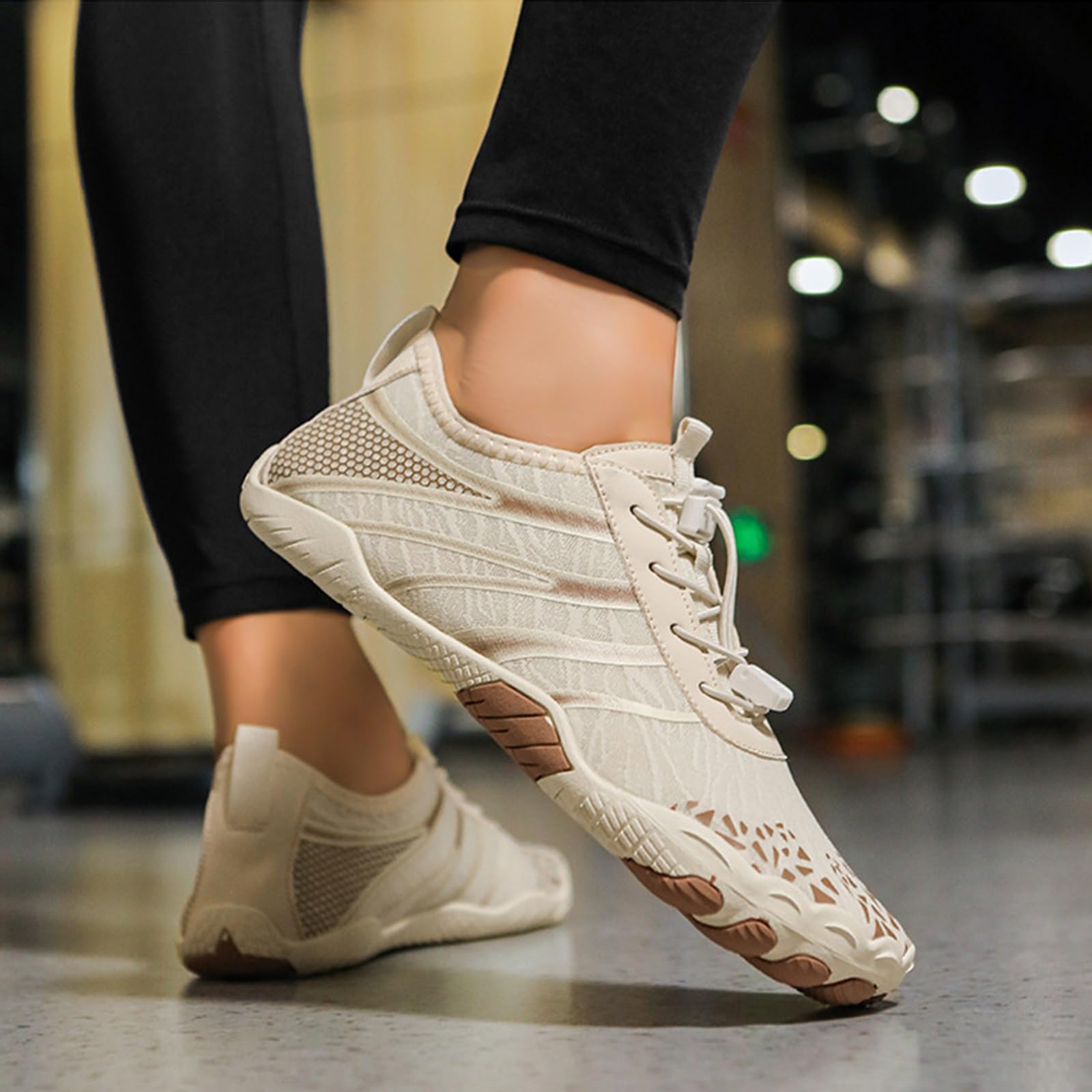 Erdungsschuhe Mit Kupfer Für Damen Herren, Leichte Barfuß Wasserschuhe, Schnell Trocknendes Atmungsaktives Mesh, rutschfeste Flexible Aquaschuhe Für Strand Und Spaziergänge