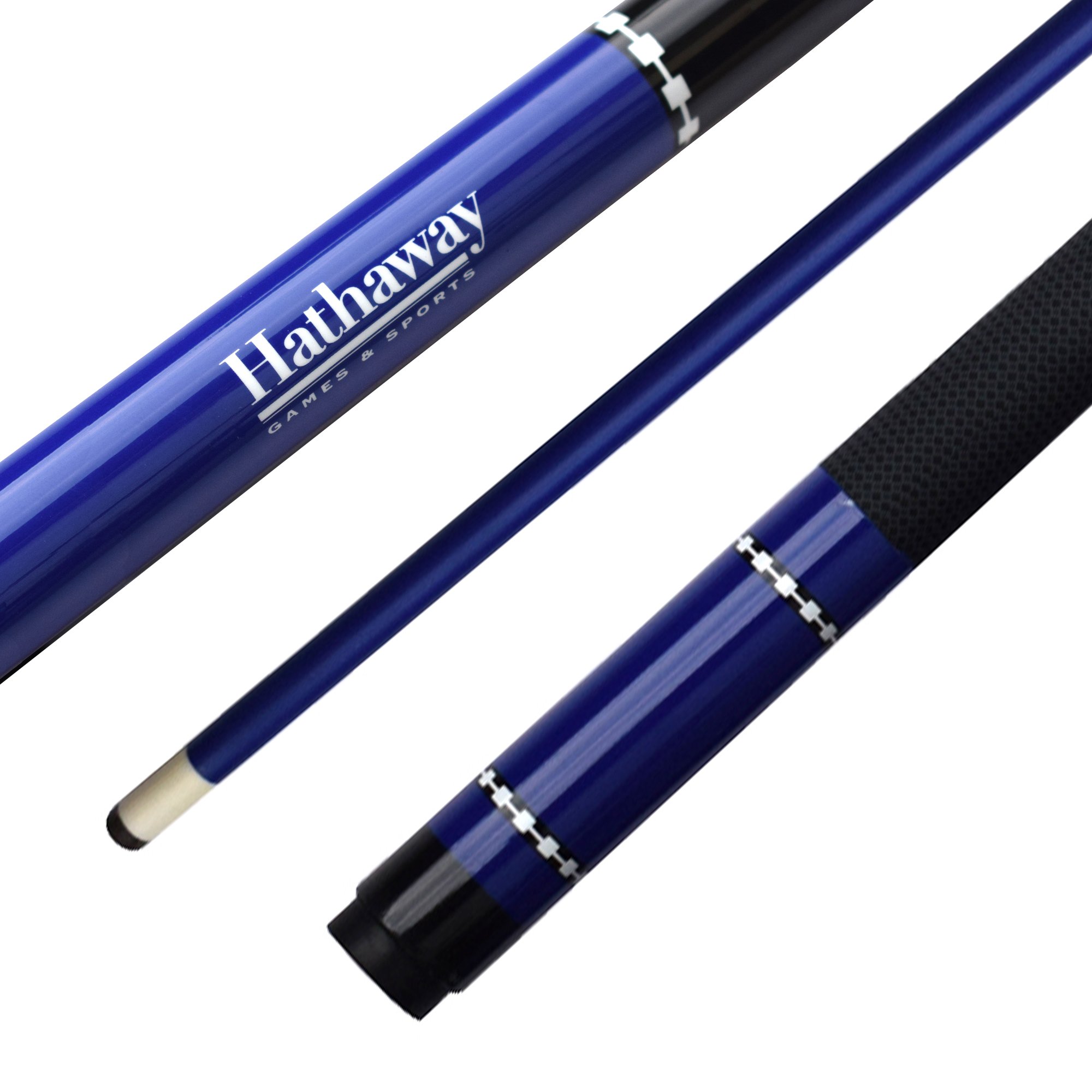 Hathaway Conquest 58-in Fiberglass Cue - Blue