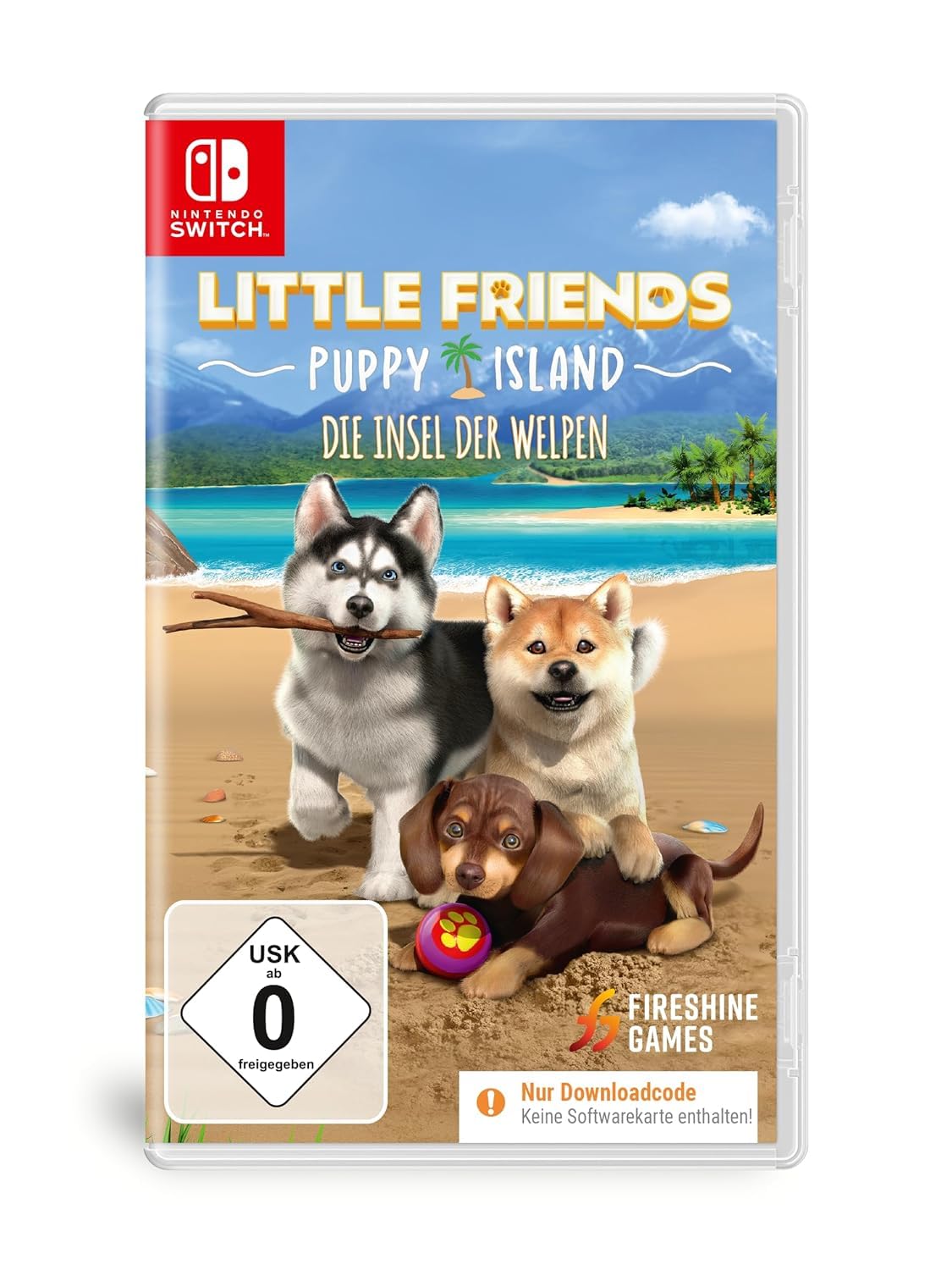 Little Friends 2: Puppy Island - Die Insel der Welpen - [Nintendo Switch] - Code in a box