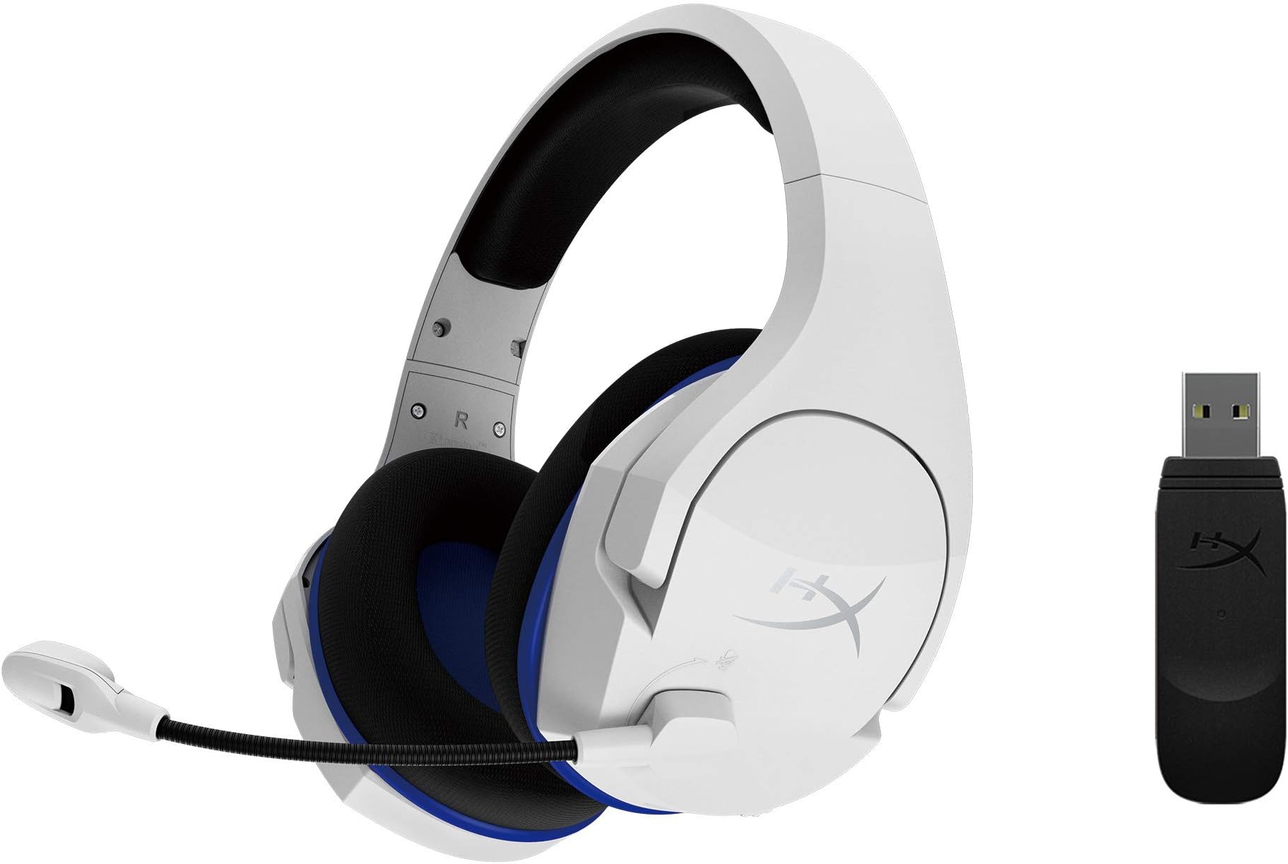 Cloud Stinger Core Wireless Gaming Headset, Compatible with PS5/PS4/PC, White, 2-Year Warranty HHSS1C-KB-WT/G 4P5J1AA