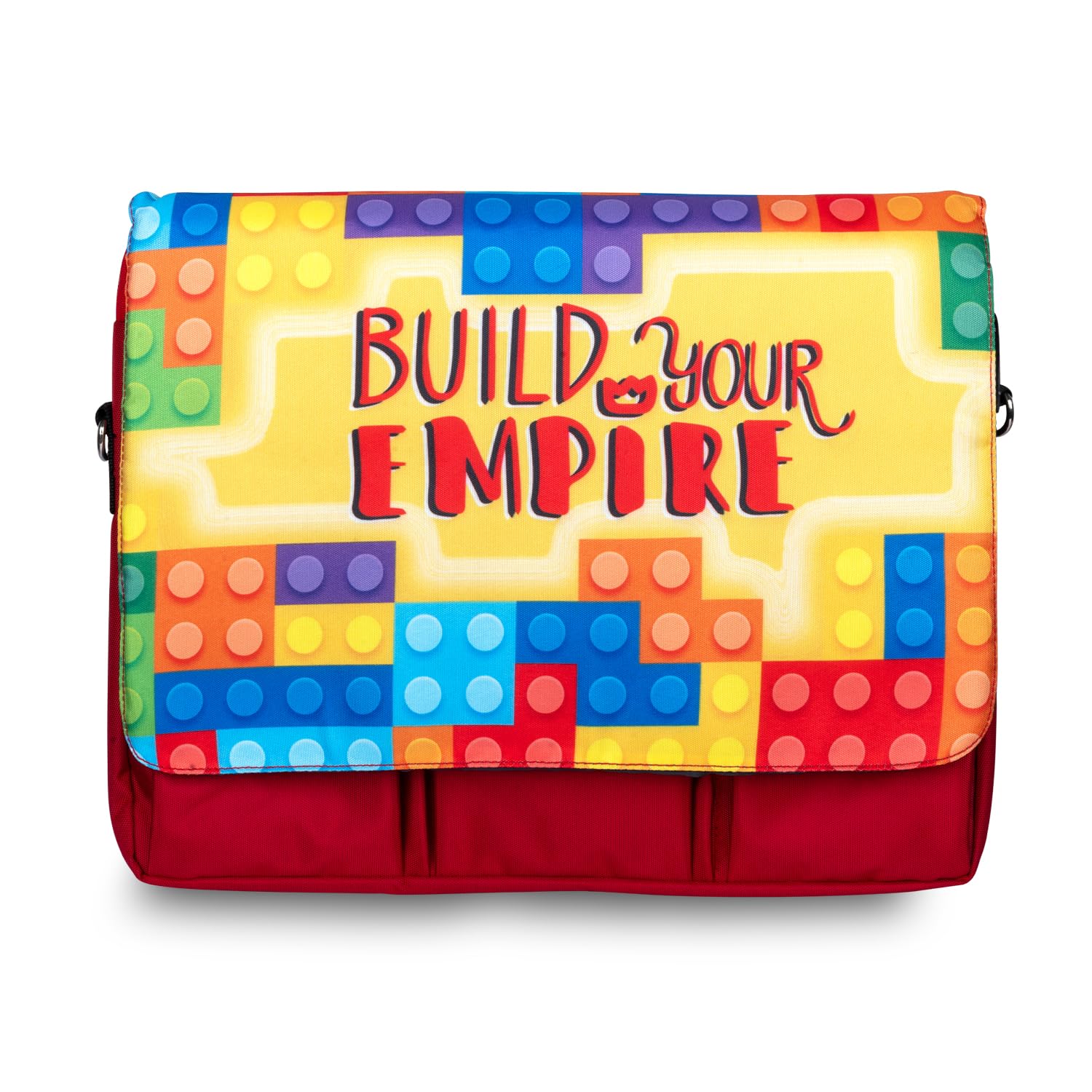 Echo Boomers Lego School Tuition Messenger Sling Bag fits upto 13-14" Laptop/Macbook, Detachable Shoulder Strap, Waterproof, Shockproof, Carry Handle with Spacious Pockets, For Kids (B0CC68FB6T) Amazon Price History, Amazon Price Tracker