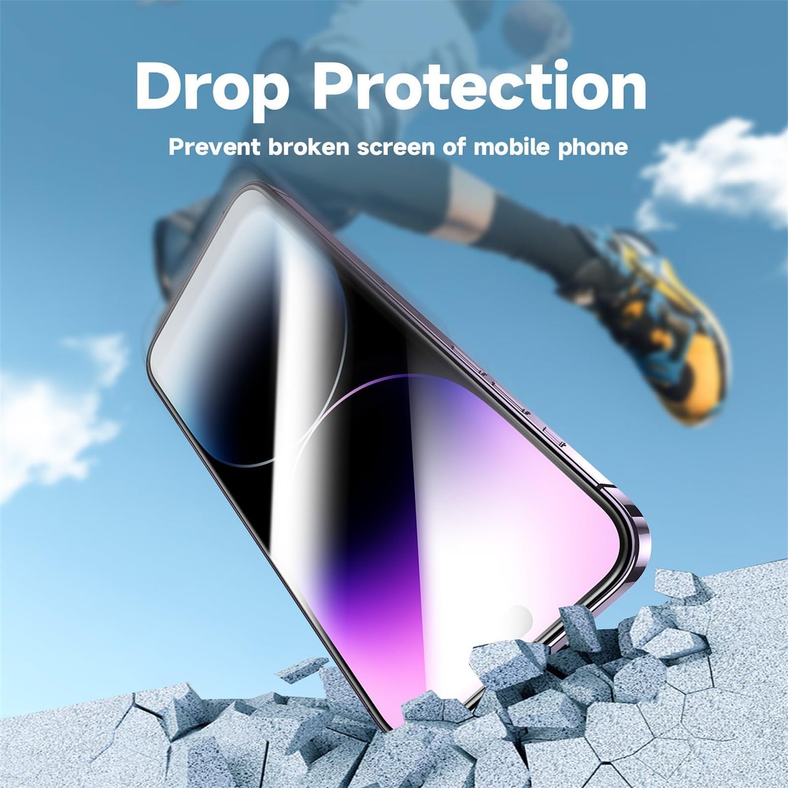 Hehuo Evo Tech Displayschutzfolie Für IPhone – 2 Stück 4K-HD, Unsichtbar & Staubfrei | Kompatibel Mit IPhone 13 Serie