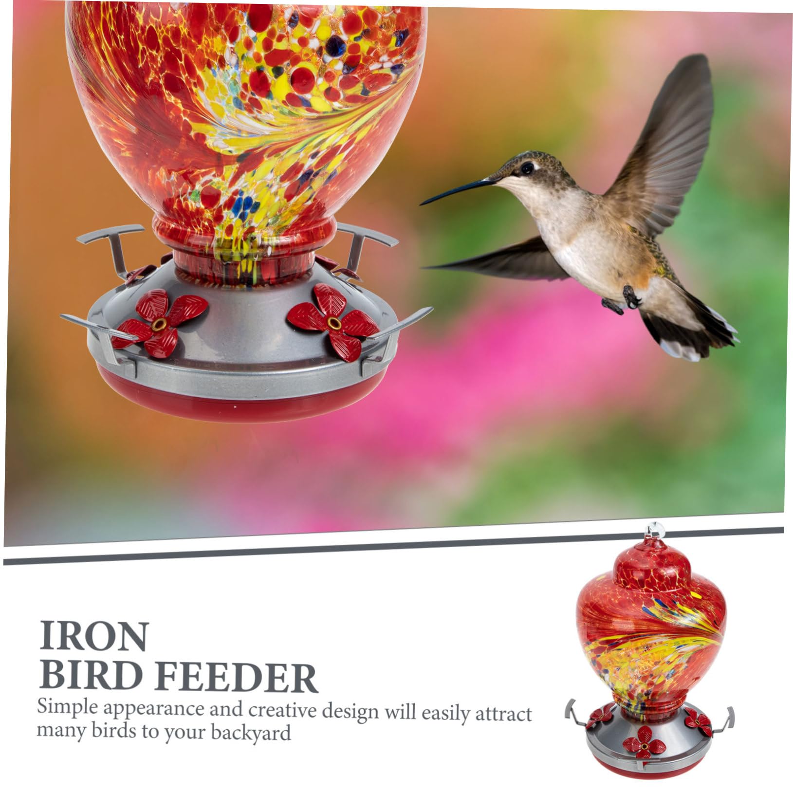 Vogelfutterstation für Hängende Fütterung für Kleine Wasserspender und Garten Dekoration Langlebig und Vielseitig für Kanarienvögel Papageien
