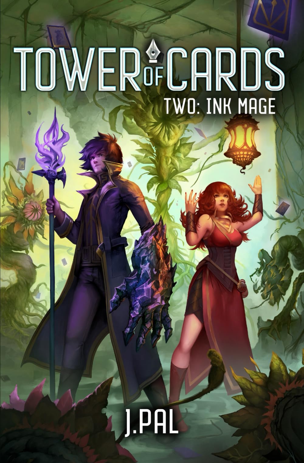 Ink Mage: A Deck Building LitRPG Adventure: 2 (Tower of Cards)