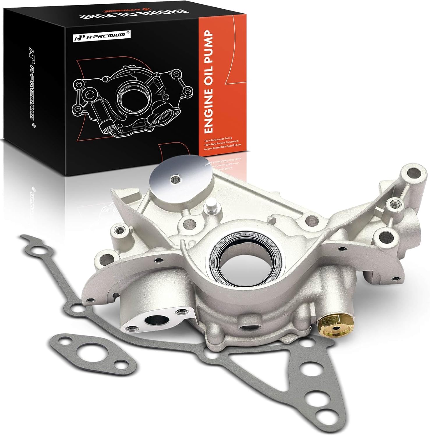 A-Premium Engine Oil Pump - Compatible with Dodge Grand Caravan, Daytona, Dynasty, Mini Ram, Shadow, Spirit & Plymouth Acclaim, Grand Voyager, Sundance, Voyager & Chrysler Daytona, Dynasty