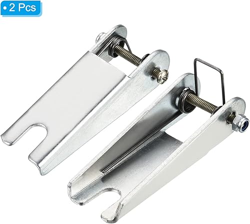 Miniatura 3 de PATIKIL Kit de pestillo de seguridad de gancho de 3 pulgadas, 2 unidades de repuesto de enganche de receptor de remolque de metal, 3.031 in para