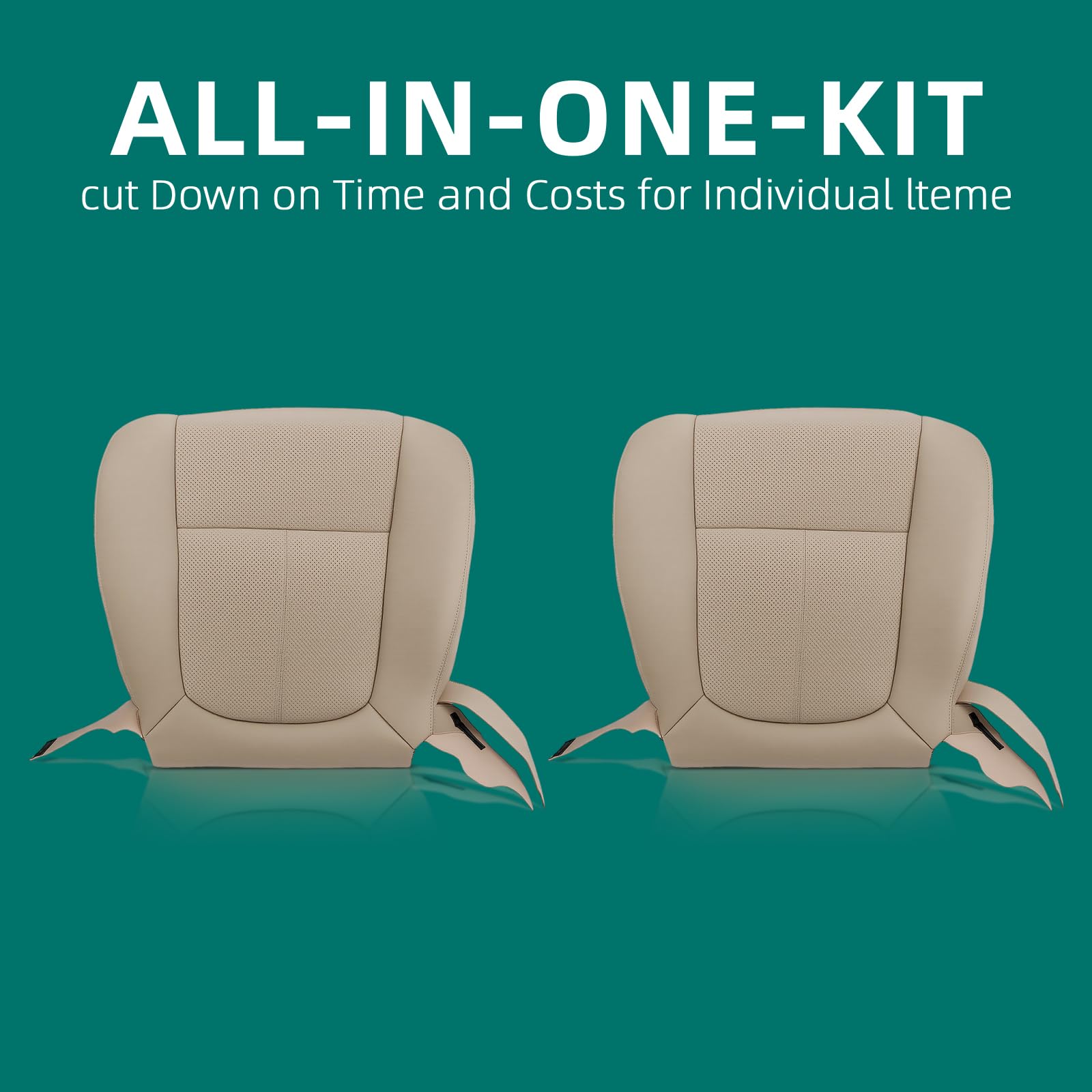US Auto Seat Cover Fundas De Cuero Para Ford F250 F350 Lariat Para