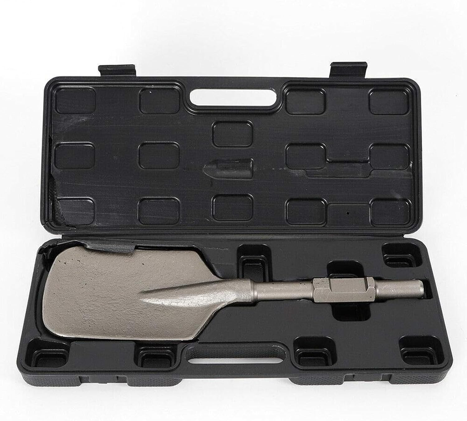 土のスペードのスコップのノミ ビット 65/95電気解体ジャックハンマー用、 40CR クロム鋼コンクリート土スペード六角シャンク