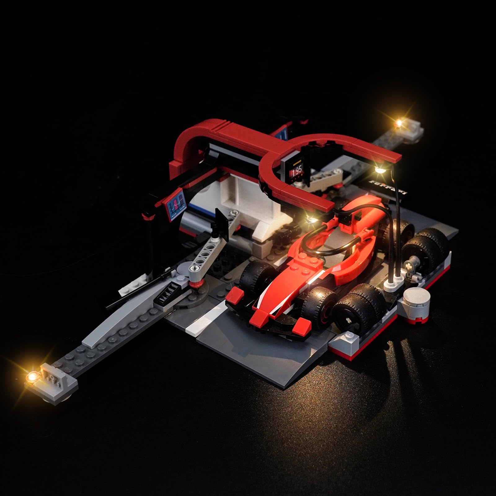 Amazon.co.jp: LocoLee ライトキット レゴ60443 F1ピットストップ