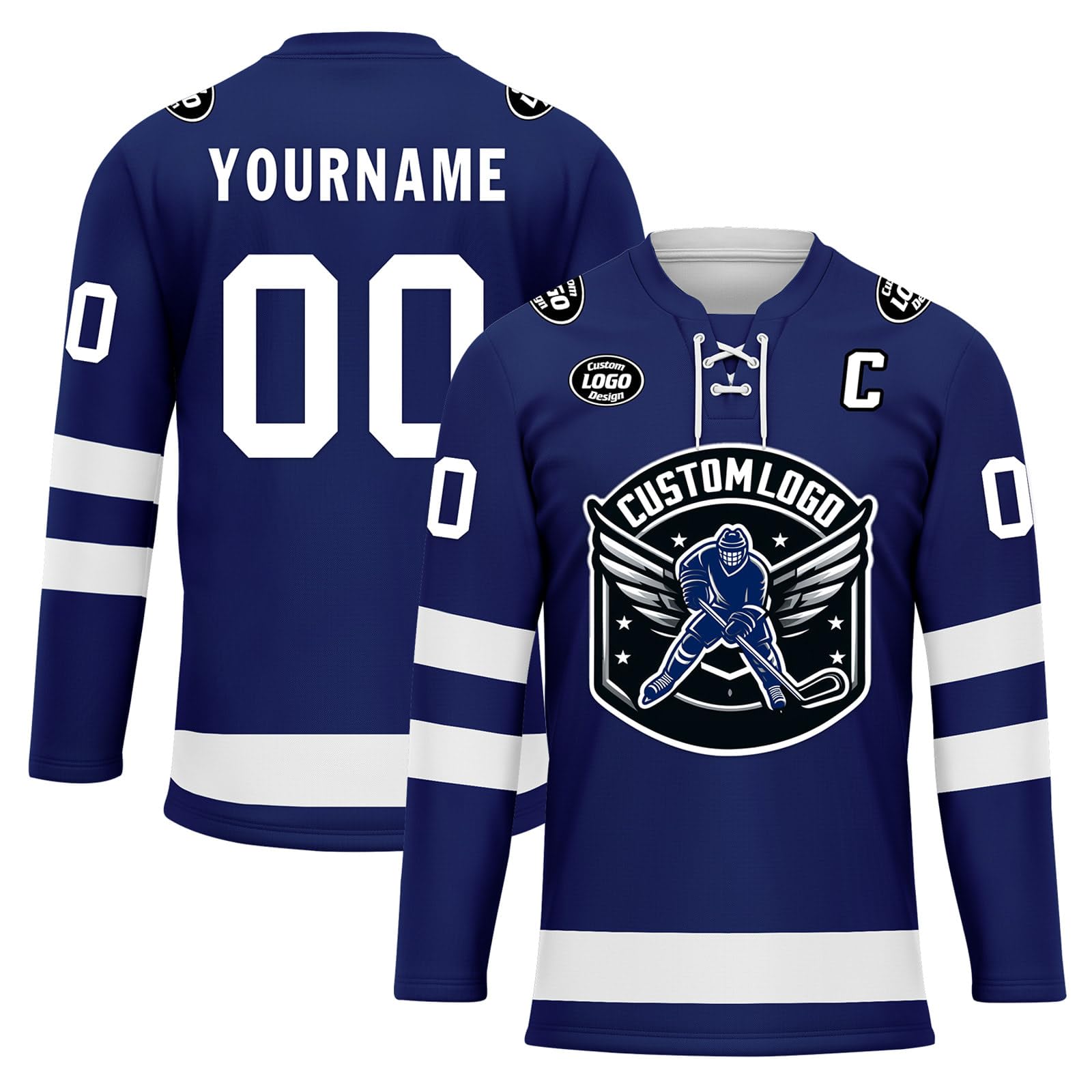 Custom Ice &amp; Field Hockey Jersey for Men Women Youth, Personalized Practice Training Team Uniform Sports Outfit