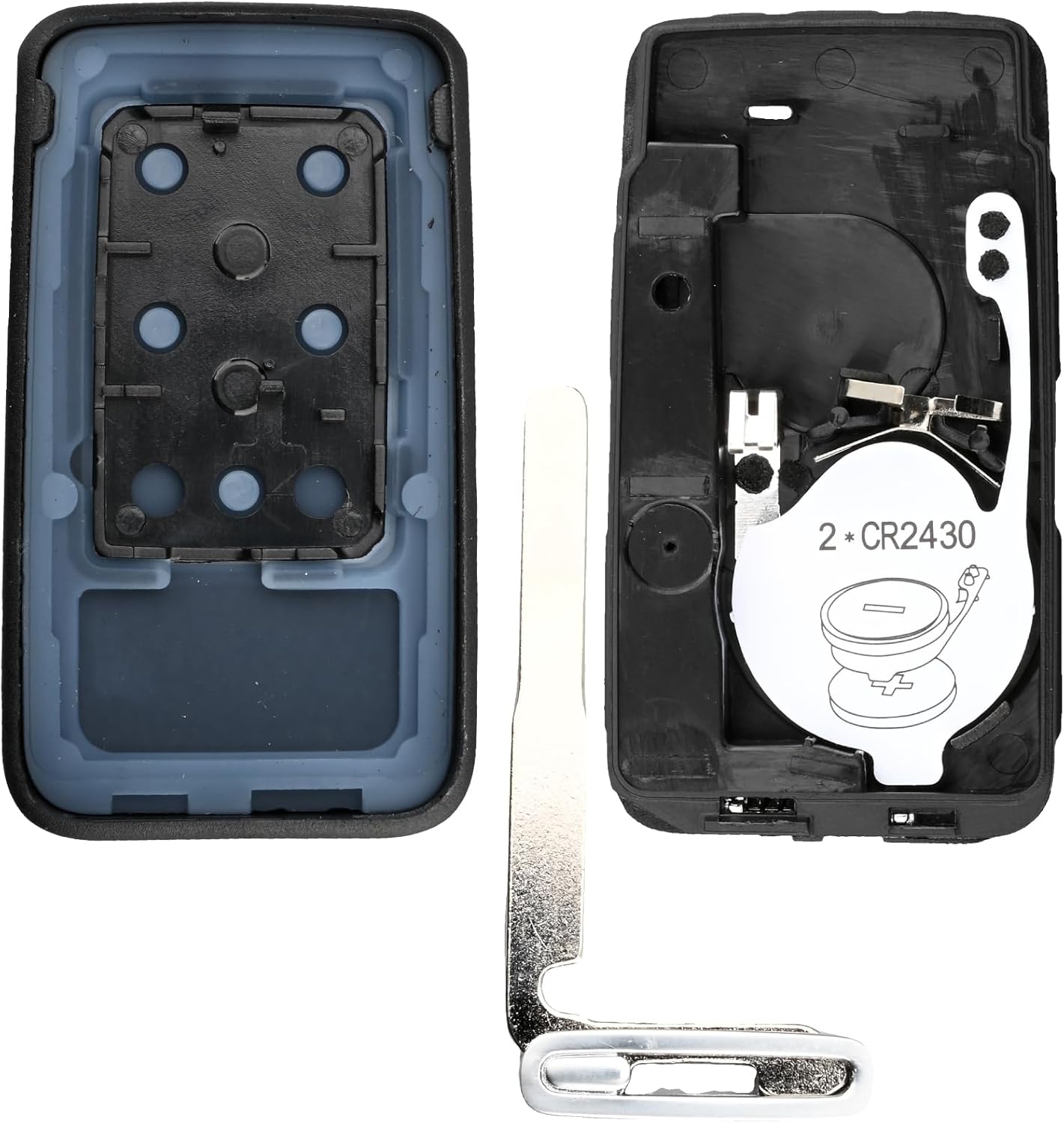 KR55WK49264 Key Fob Shell Case Compatible with S60 2011-2018 S80 2007-2016 V60 2014-2018 V70 2008-2010 XC60 2010-2017 XC70 2008-2016 - Image 3