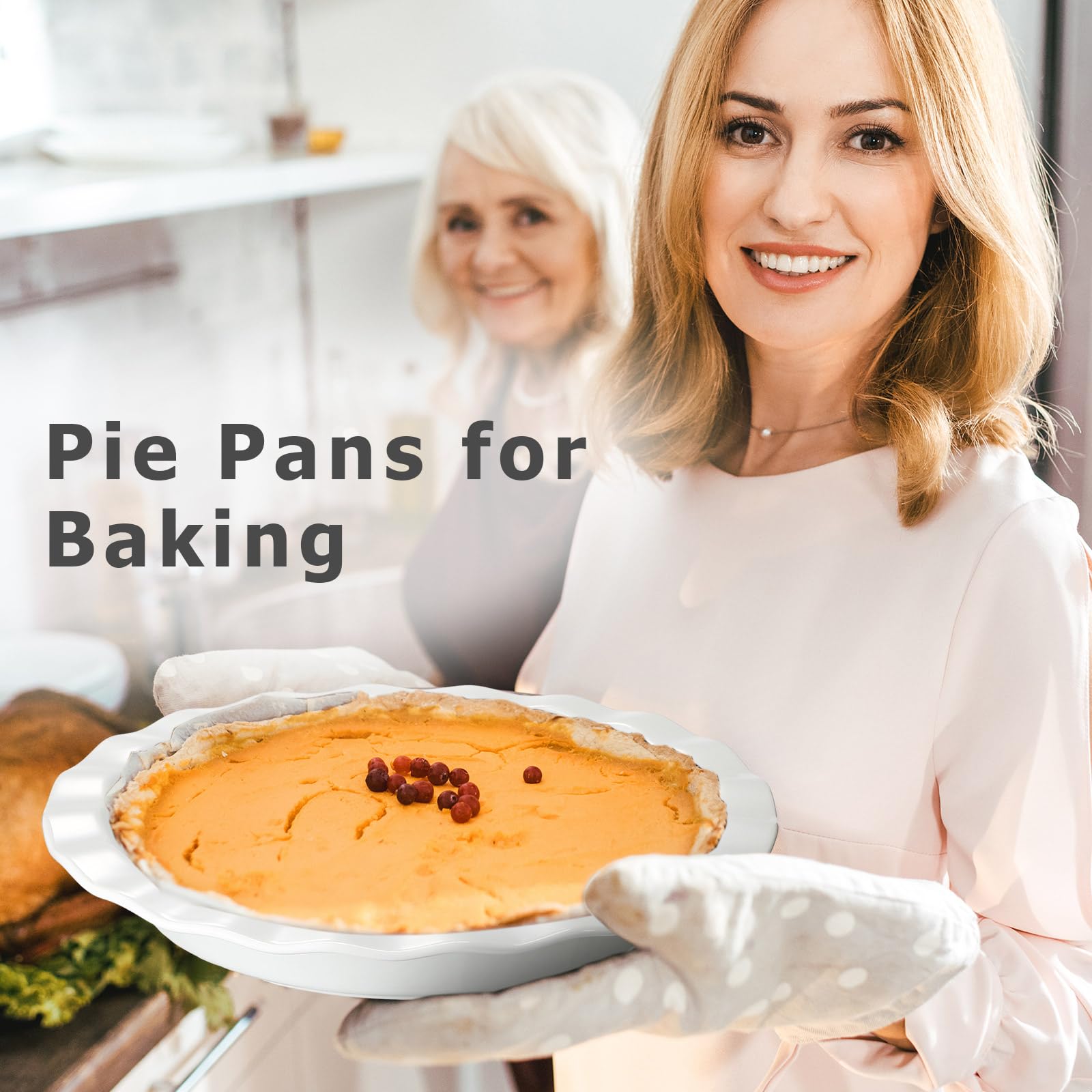 Apple Pie Inch Pie Dish Honeydak Pcs Inch Ceramic Pie Pan For