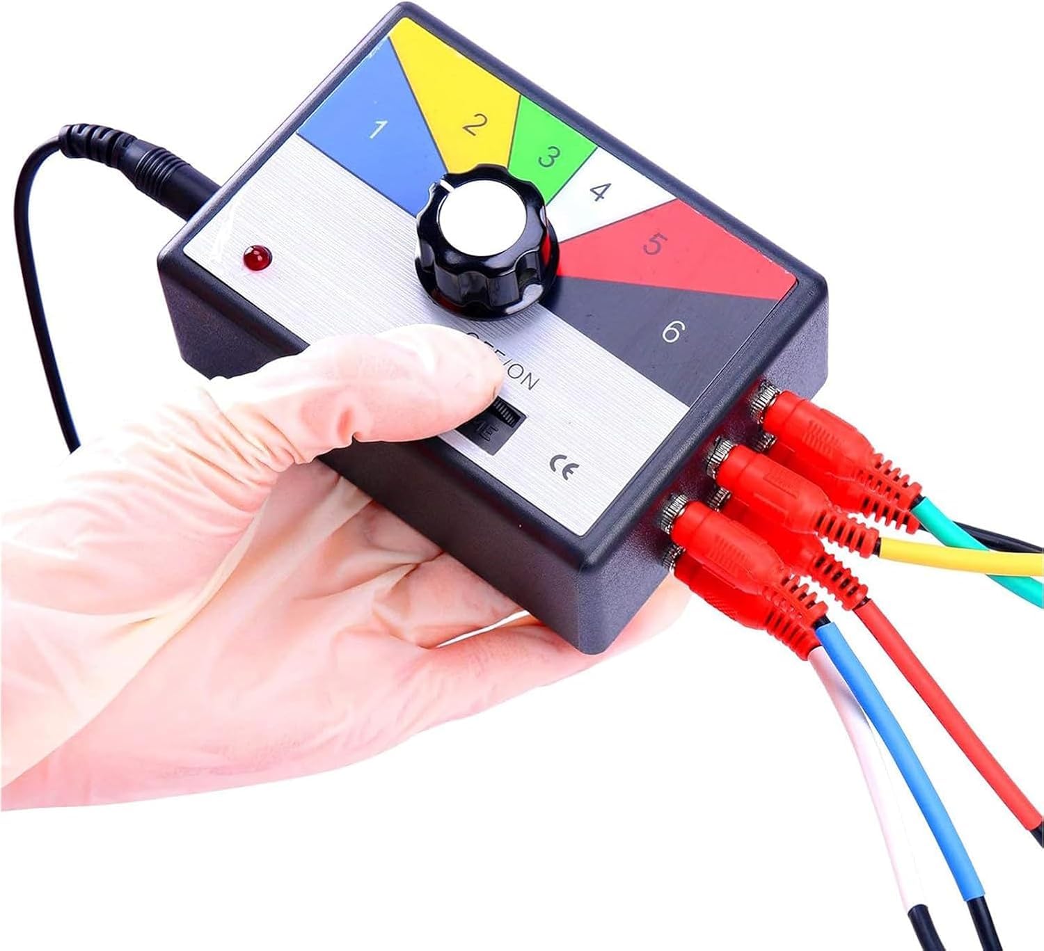 Estetoscopio Electrónico para Automóvil, Sistema De Chasis De Automóvil De 6 Canales, Kit De Diagnóstico De Estetoscopio Electrónico con Auriculares, para Herramienta De Reparación De Senso