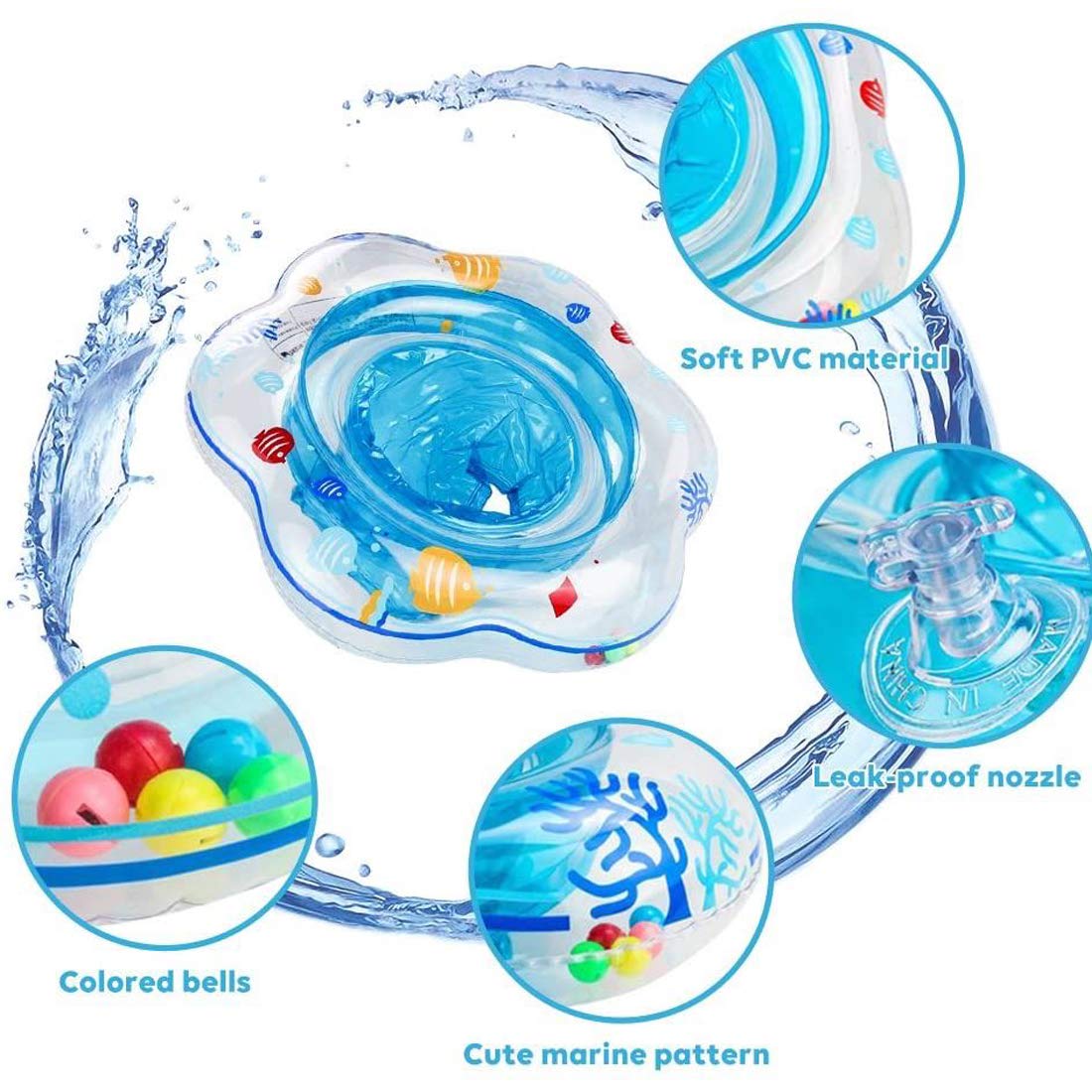 Enfant Bague De Natation,Bouée Piscine Gonflable Pour Enfants Bebe Siege De Piscine Anneau De Natation Pour Bebe Bebe Siege De Piscine Anneau De 29726 B