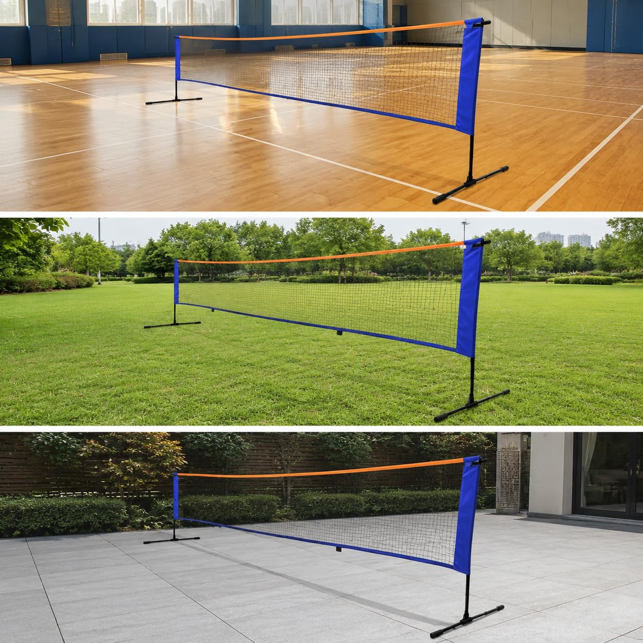 Red Bádminton Portátil, Altura Ajustable