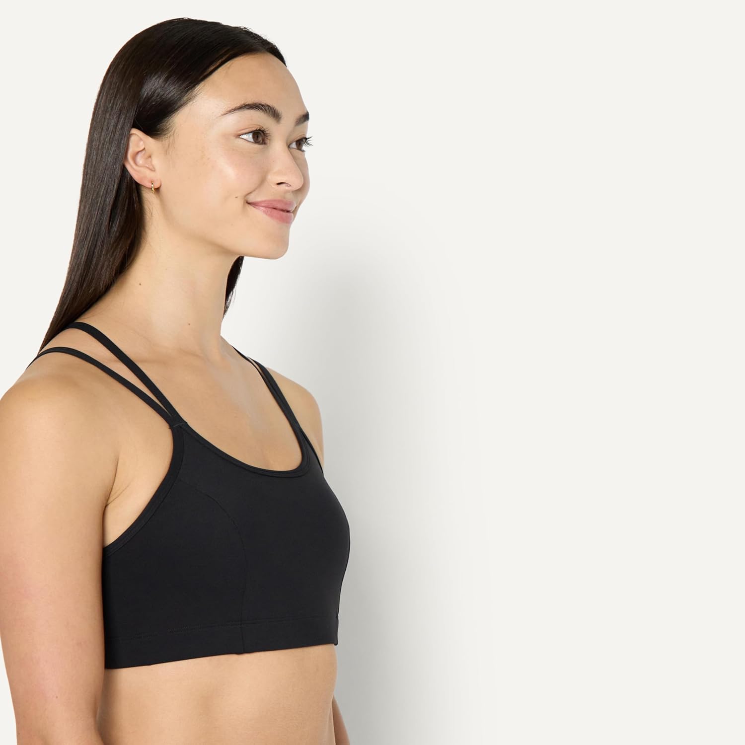 Amazon Essentials Women's Active Total Train Light Support Strappy Back Gym Workout Sports Bra - Image 2