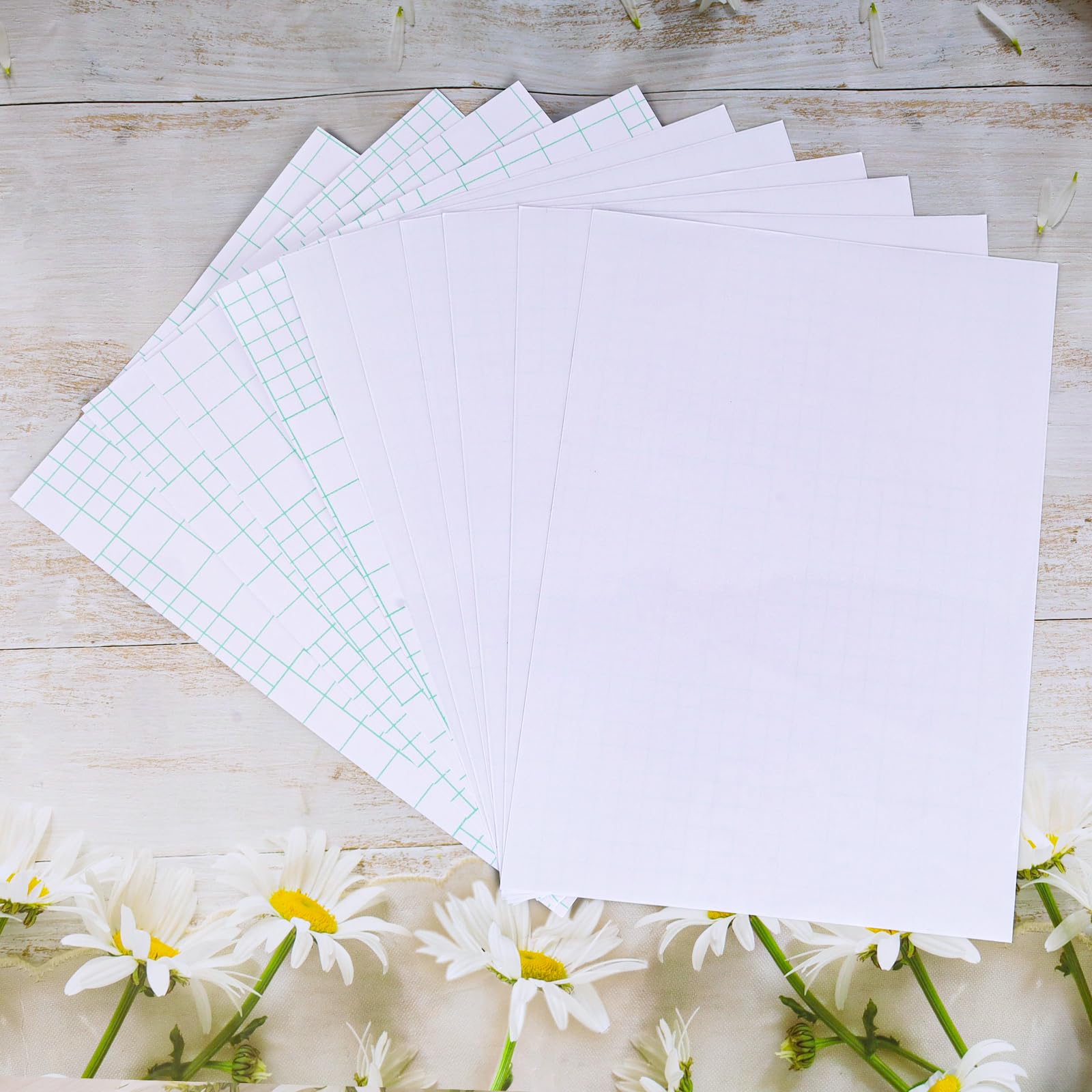25 Piezas Fundas Plastificar a4 Láminas de Laminación en Frío Transparentes Impermeables Autoadhesivas Láminas Laminadas en Frío para Fotos, Tarjetas de Visita, Copias, Documentos, Tarjetas