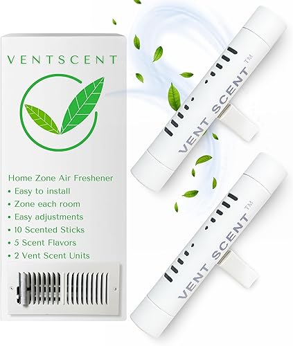 Miniatura 8 de Ambientador para todo el hogar  10 varillas perfumadas incluidas  Difusor pasivo de aceite esencial  Colocación más fácil que el filtro de horno