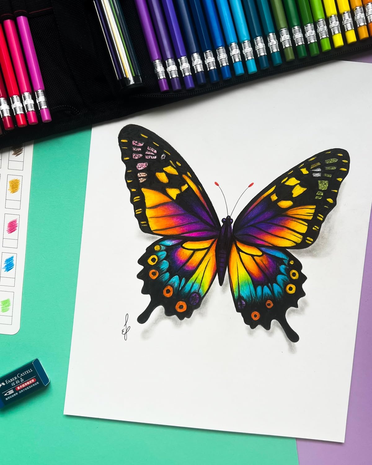 Mechanical Colored Pencils, Erasable Mechanical Pencils with