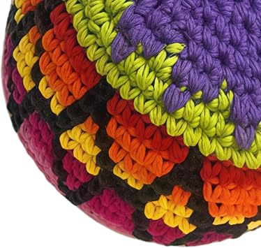 Hacky Balls Sack Knitted Handmade Portable