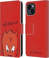 Vista 148 de Head Case Designs Funda de piel con licencia oficial de AC Milan Dream Big Children compatible con Apple iPhone 13 Mini
