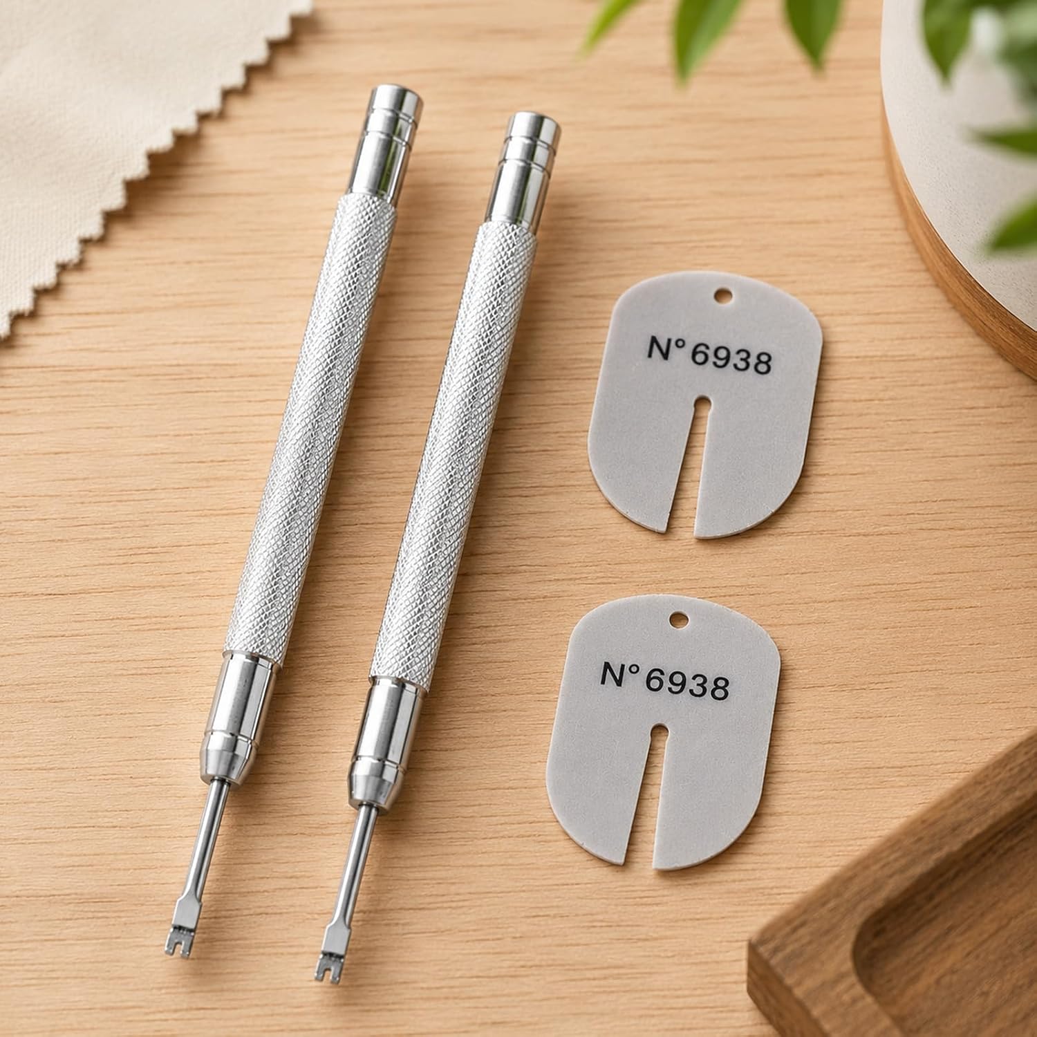 Mikovivi 2 Set Watch Hand Repair Tool Kit, Watch Hand Removal Press Tool