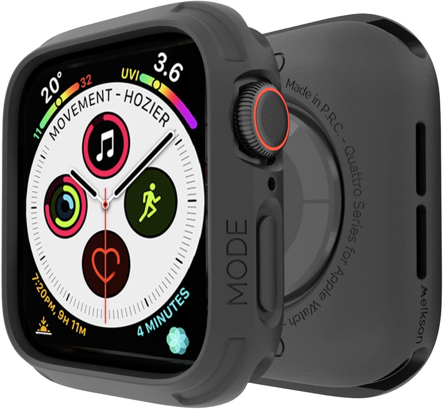 elkson Compatible with Apple Watch 40mm Bumper Case