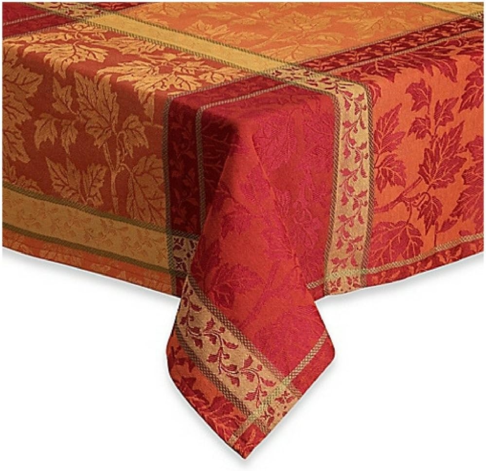 Montvale Woven Jacquard Fabric Tablecloth (60" X 120" OBLONG)