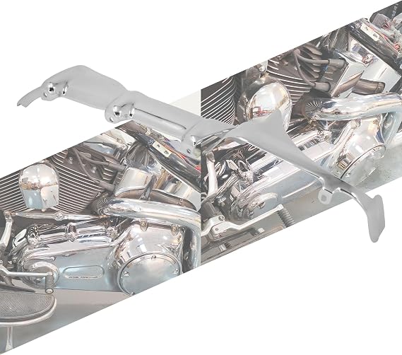 Motorcycle Inner Primary Cover Trim Fit for Harley Heritage Softail Classic Fatboy Deluxe FLST FXST 2007-2017 Chrome