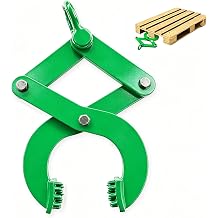 Pallet Puller Clamp, 1T/2250 LBS Pallet Jack Puller, Heavy Duty Pallet Puller for Pulling Pallets, Woods or Heavy Thing 5.5 Inch Jaw OpeningGreen, 2250LBS