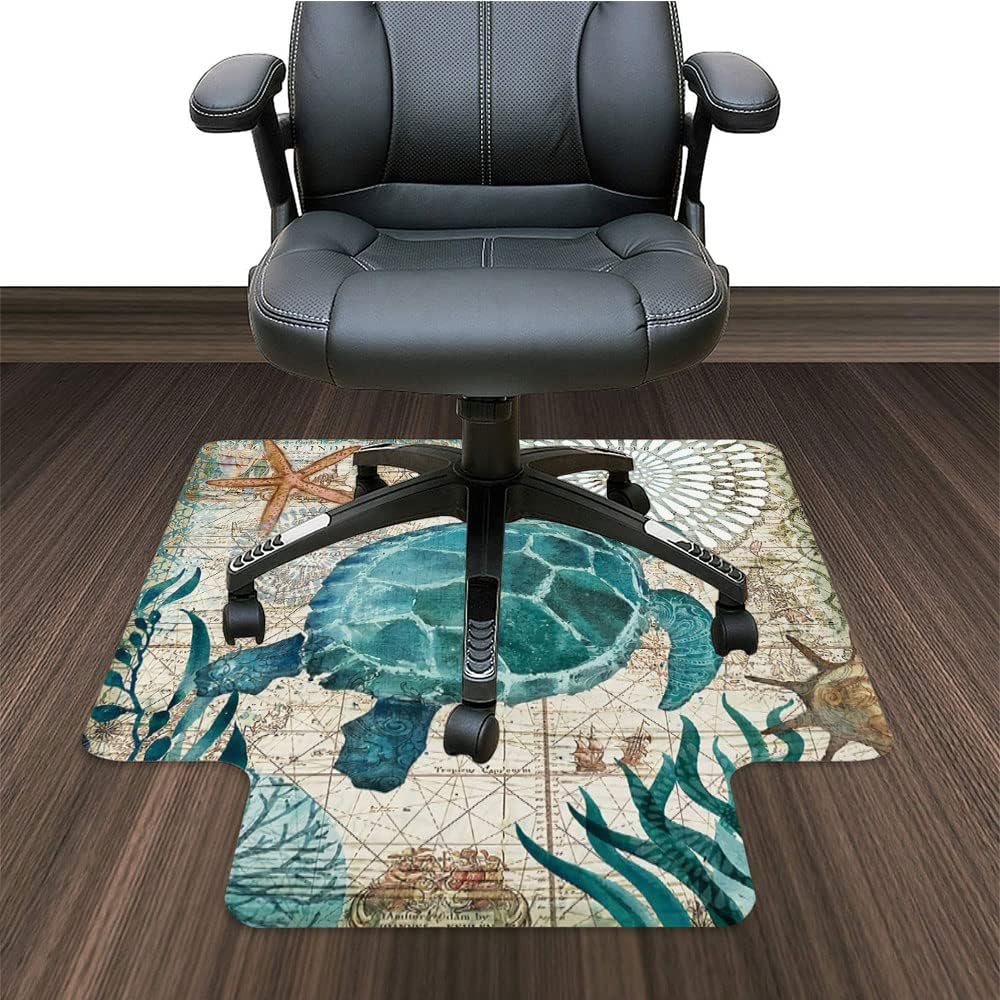 DUNHUANG Custom Carpet Chair Mat, Personalized Photo Text 36" x 48" Office Desk Chair Mats for Desk Chairs, Desk Chair Mat for Hardwood Floor, Office Floor Mat Under Rolling Chairs, Deep Pink